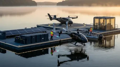 AutoFlight Debuts Floating Zero-Carbon eVTOL Water Vertiport