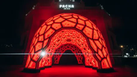 Pacha Ibiza Debuts Dynamic 3D Printed Facades